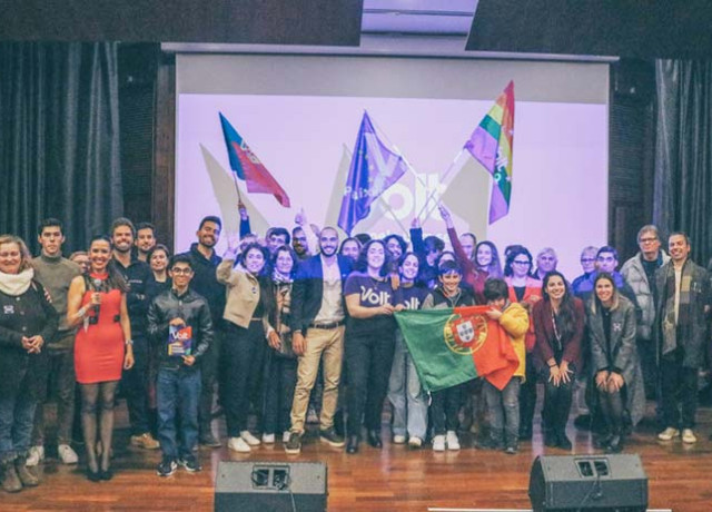 Volt apresentação candidatura Legislativas 2024 em Tomar