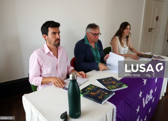 Volt Portugal e Volt Espanha em Elvas - imagem LUSA (Nuno Veiga)