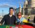 Duarte e uma membro da comunidade ucraniana de Lisboa