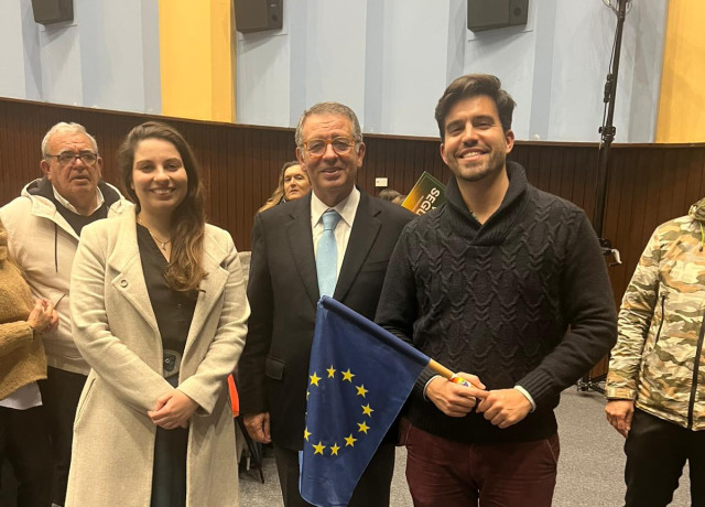 Os Co-Presidentes do Volt com AJS