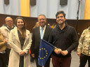 Os Co-Presidentes do Volt com AJS